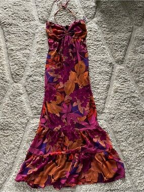 Floral maxi dress